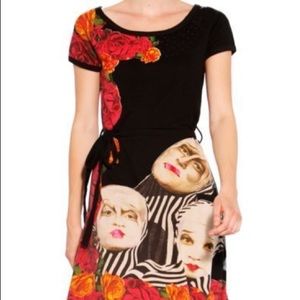 Desigual cirque de soleil tie dress